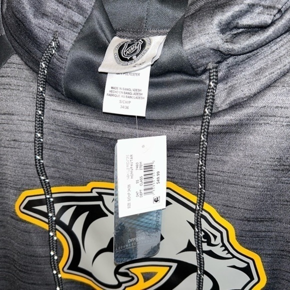 NWT Nashville Predators‎ NHL licensed hoodie - sz Small - Picture 4 of 6